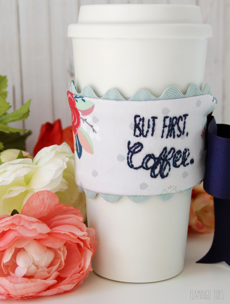 Sweet Fabric Mug Cozy