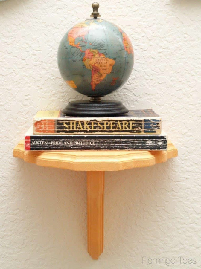 small globe shelf