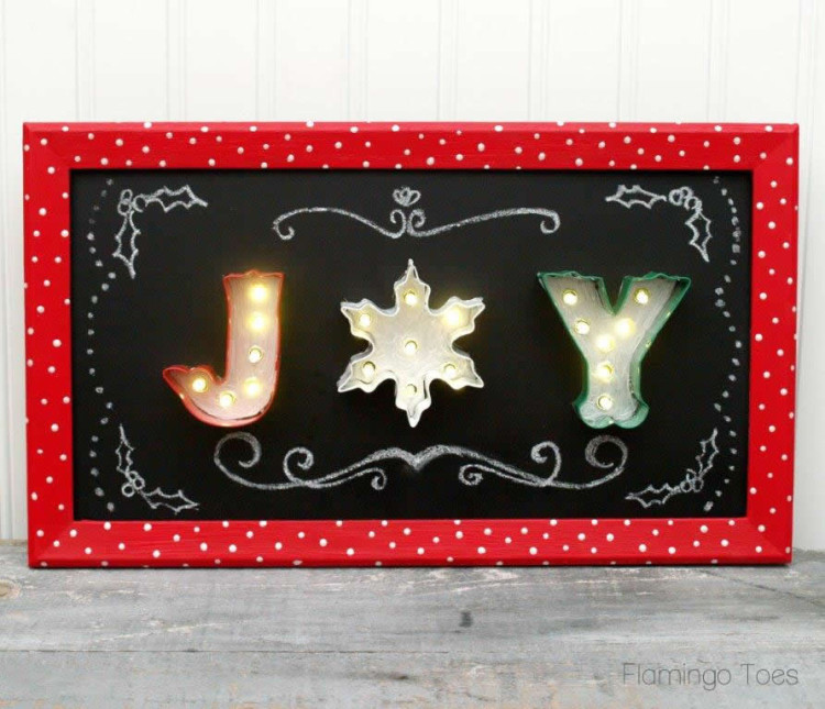 Joy Marquee Sign