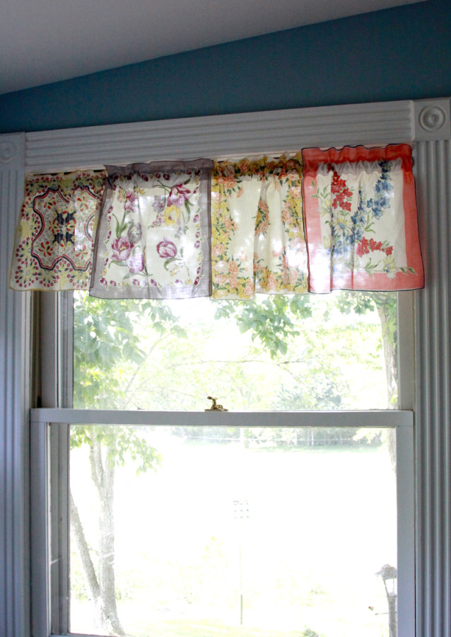 handkerchief curtains