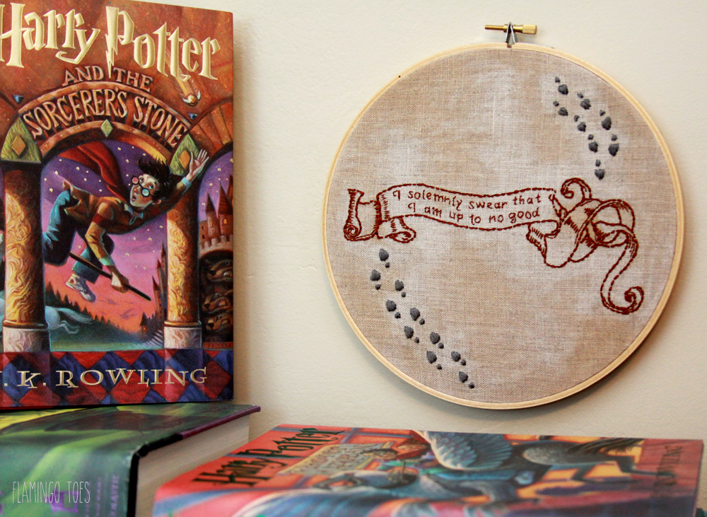 Free Harry Potter Hoop Art Pattern