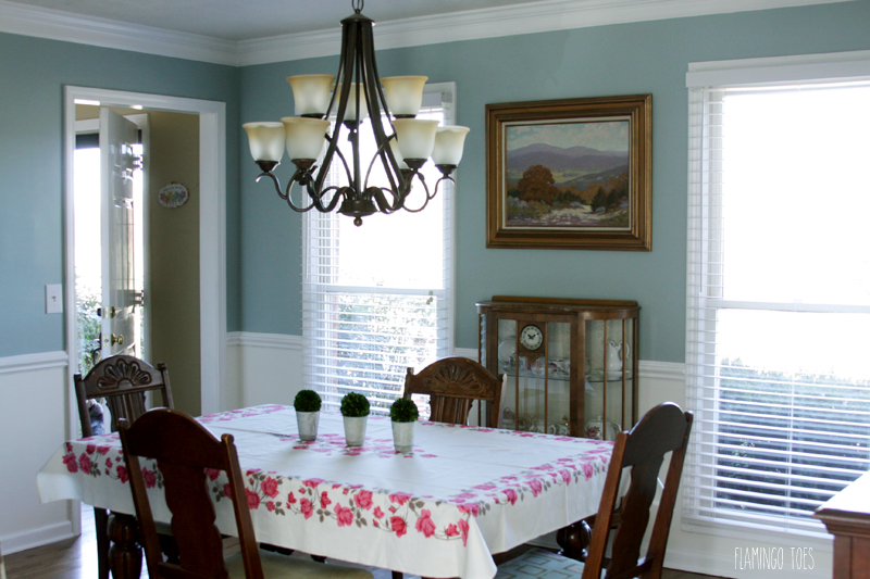 Pretty Dining Room Makeover