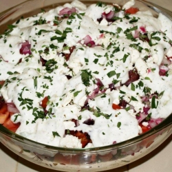 Greek 7 Layer Dip Recipe