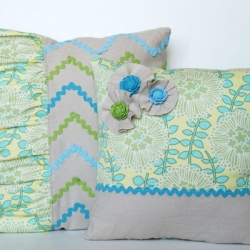 Zig Zag Ric Rac Pillows