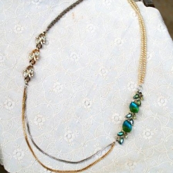New Necklace from Vintage Pieces