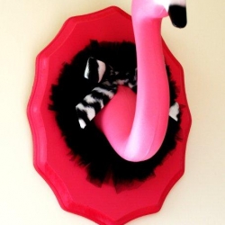 Flamingo Trophy Art