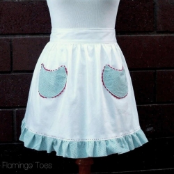 Retro Christmas Apron