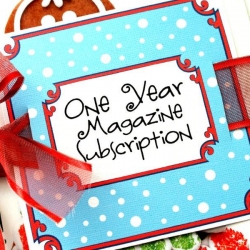 Magazine Subscription Gift Printable