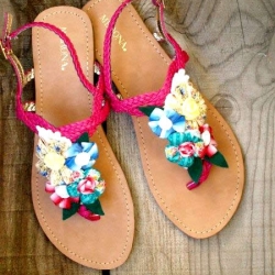 Summer Sandal Refashion