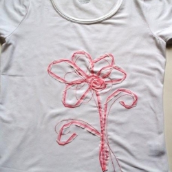 Ribbon Flower T-Shirt