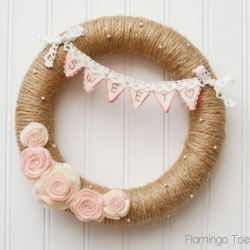 Sweetheart Valentines Wreath