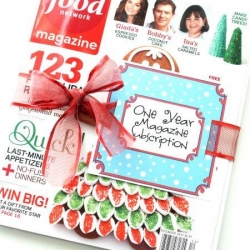 Magazine Gift Subscription Tag