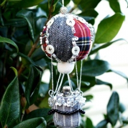 Highland Hot Air Ornament