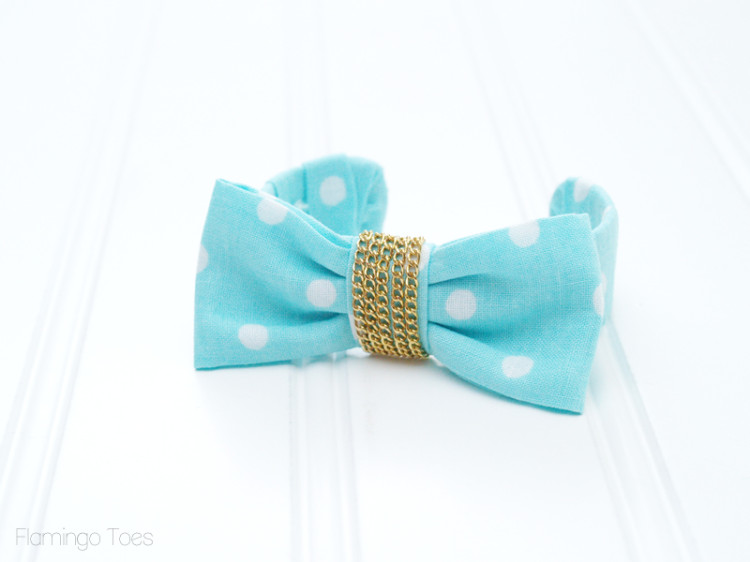 how to make a fabric wrapped bracelet