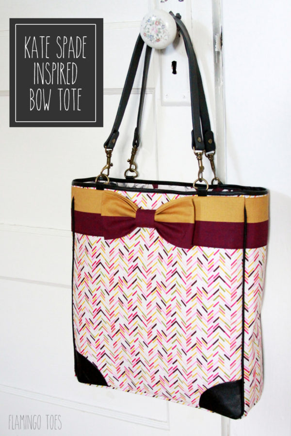 Kate Spade Inspired Bow Tote -