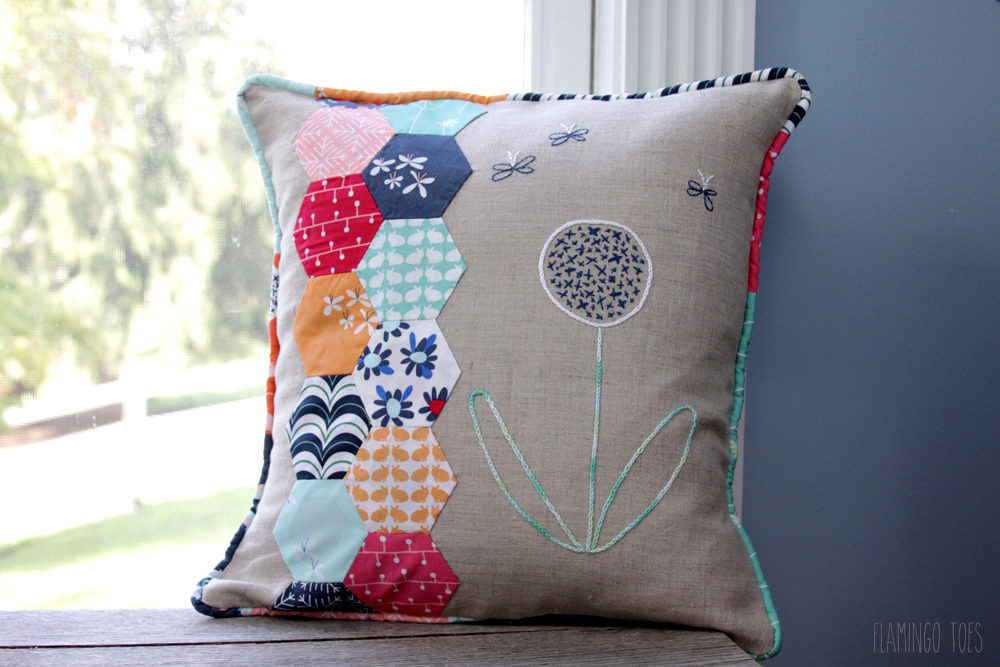 Fabric Hexagon Pillow