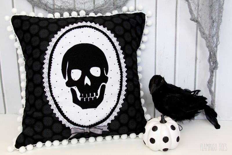 DIY Skeleton PIllow